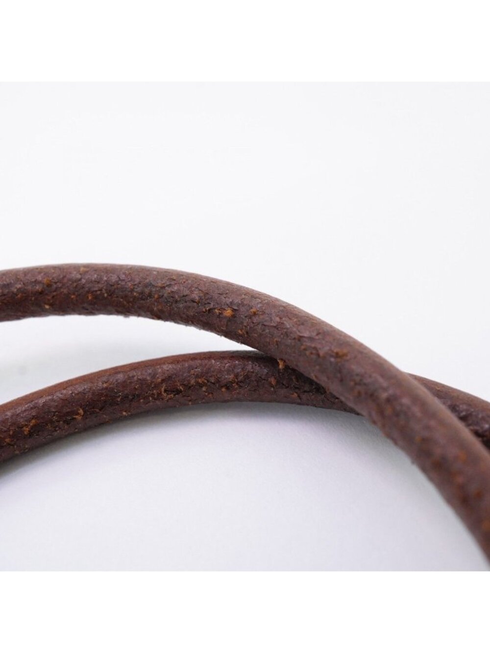 Hermes Bracelet Jumbo Hook Gold Plated Leather Brown - Picture 8 of 9